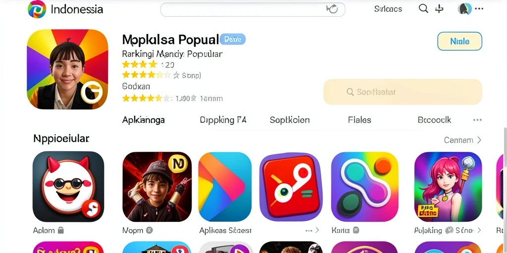Tampilan antarmuka yang intuitif dan menarik.