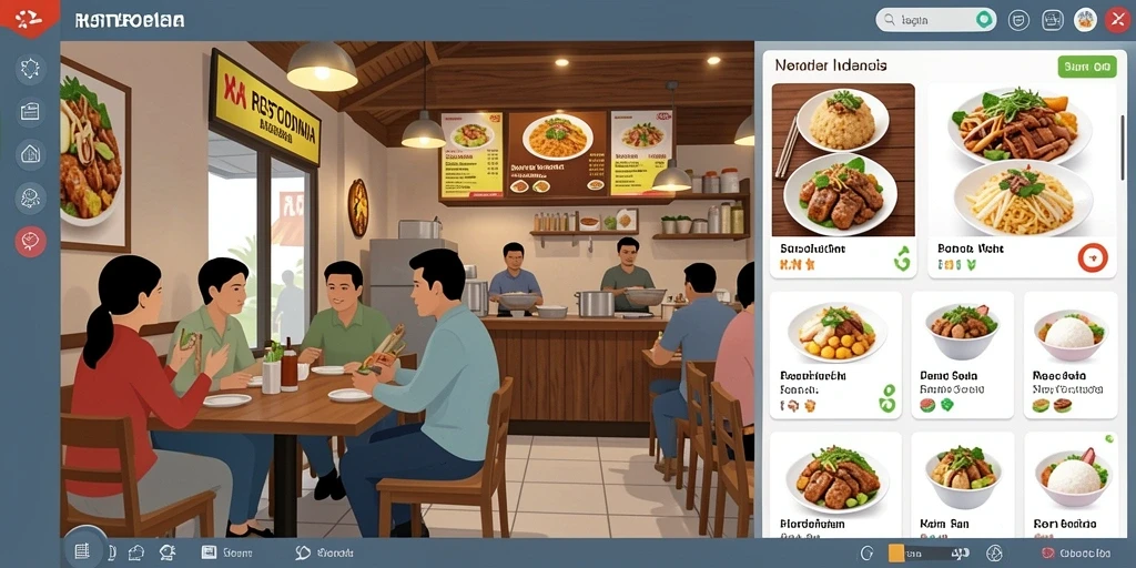 Tampilan antarmuka yang ramah pengguna dan menarik.