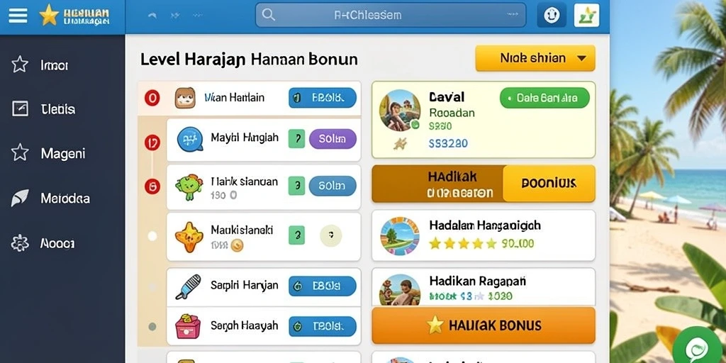 Tampilan antarmuka yang menarik dan mudah digunakan.