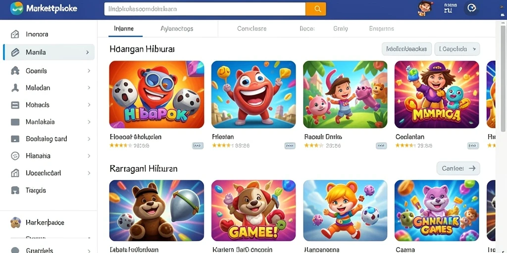 Screenshot menunjukkan grafis yang memukau dan aksi yang mendebarkan.