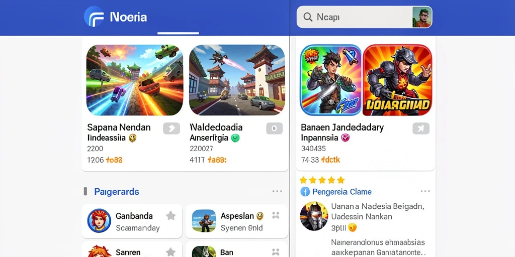 Screenshot menunjukkan karakter utama dalam aksi berani.