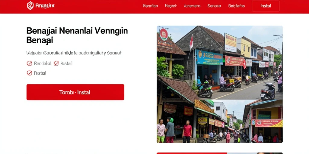 Tampilan awal game yang mengesankan.