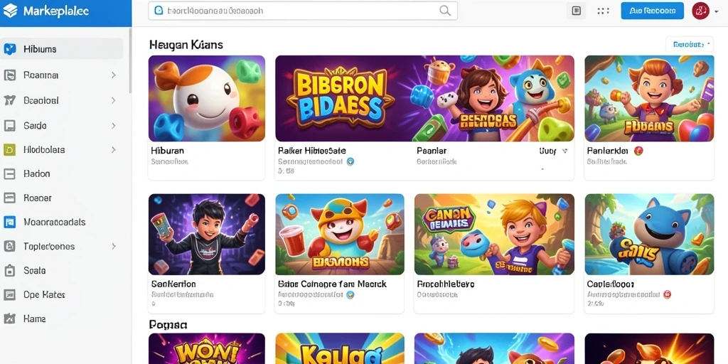 Tampilan antarmuka aplikasi yang menarik dan modern.